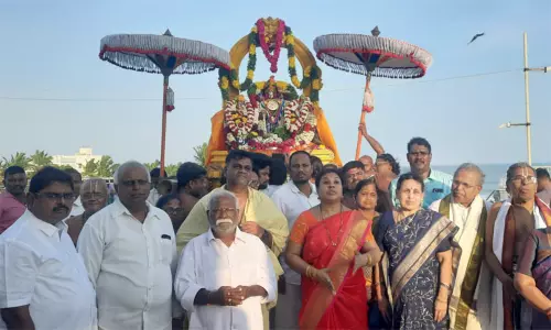 பவித்ர உற்சவம் நிறைவு: கன்னியாகுமரி வெங்கடாஜலபதி கோவிலில் சுவாமி வீதிஉலா