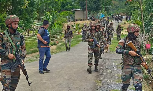 மணிப்பூர் என்கவுன்டர்: 4 பயங்கரவாதிகள் சுட்டுக்கொலை