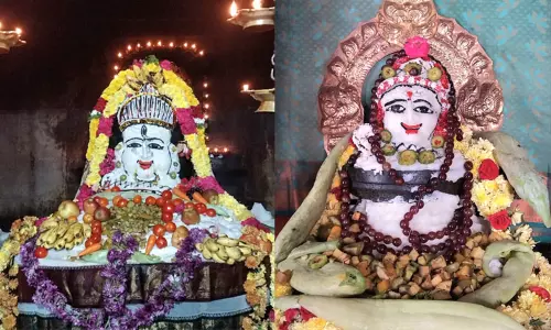 திருவாரூர் தியாகராஜர் கோவிலில் அன்னாபிசேகம்- திரளான பக்தர்கள் தரிசனம் திருவாரூர் தியாகராஜர் கோவிலில் அன்னாபிசேகம்- திரளான பக்தர்கள் தரிசனம்