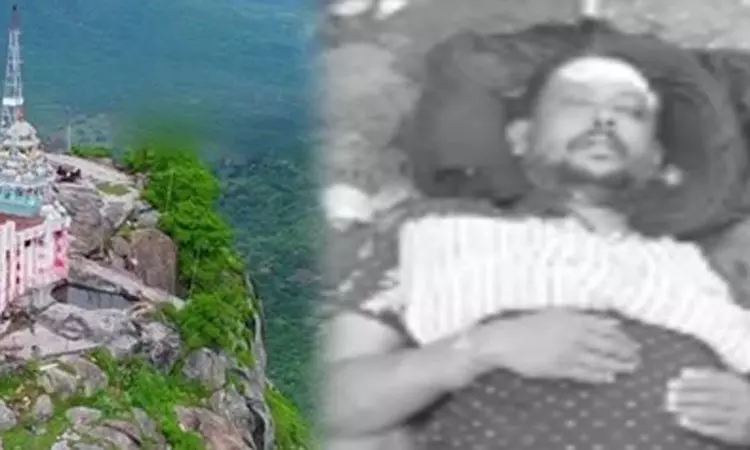 பர்வத மலைக்கு சென்ற நபர் பலி பர்வத மலைக்கு சென்ற நபர் பலி