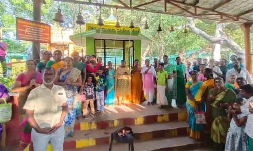 தென்காசி: தோரணமலையில் கிரிவலப்பாதை அமைந்திட கூட்டுப்பிரார்த்தனை தென்காசி: தோரணமலையில் கிரிவலப்பாதை அமைந்திட கூட்டுப்பிரார்த்தனை