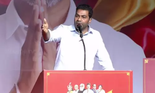 எங்களுக்கு சூழ்ச்சி  தெரியவில்லை: கரூர் சம்பவம் குறித்து ஆதவ் அர்ஜுனா பரபரப்பு பேச்சு