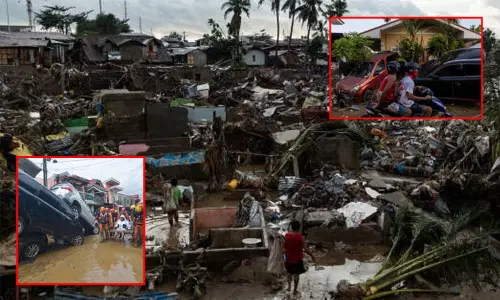 வியட்நாமில் கரையை கடக்க தொடங்கிய கல்மேகி சூறாவளி புயல்; 35 பேர் பலி