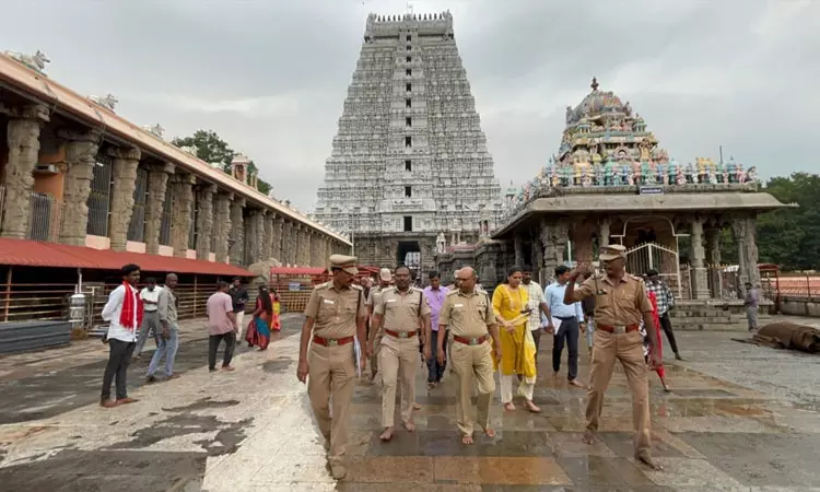 திருவண்ணாமலையில் டிச.3-ம் தேதி கார்த்திகை தீபம்: டிஜிபி ஆய்வு