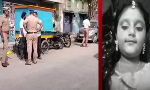 சென்னை: லாரி சக்கரத்தில் சிக்கி 8 வயது சிறுமி உயிரிழந்த சோகம்