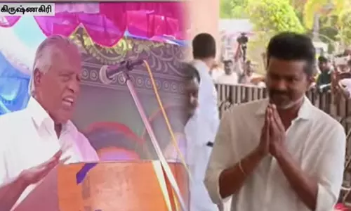 திரைப்பட புகழை வைத்து மாயபிம்பத்தை உருவாக்குகிறார்கள்; விஜய் மீது கே.பி.முனுசாமி மறைமுக தாக்கு