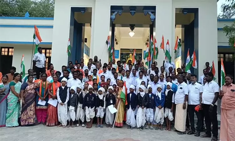 பாரதியார் மணிமண்டபத்தில் வந்தேமாதரம் 150ம் ஆண்டு நிறைவு விழா