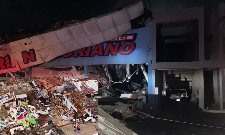 பிரேசிலை தாக்கிய சூறாவளி - 5 பேர் பலி பிரேசிலை தாக்கிய சூறாவளி - 5 பேர் பலி