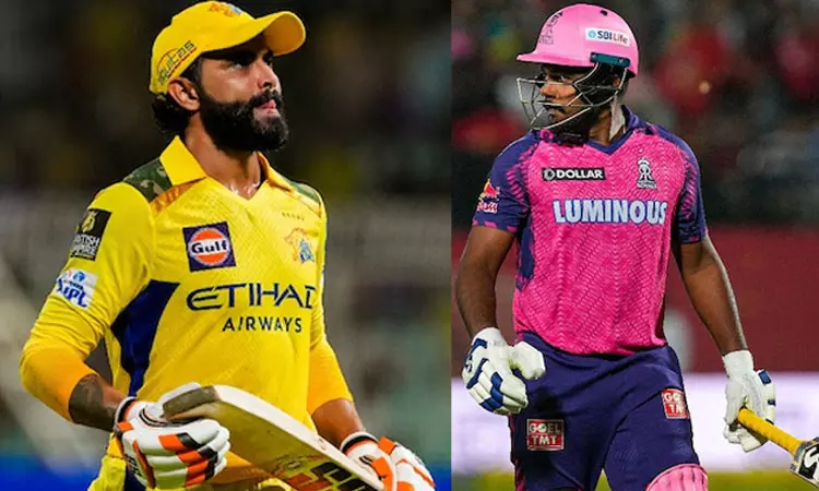 ஐ.பி.எல்.: சாம்சனுக்கு பதில் ஜடேஜா... சிஎஸ்கே - ராஜஸ்தான் இடையே பேச்சுவார்த்தை..?