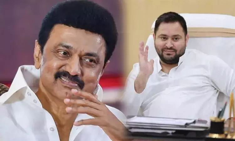 ’சமூக நீதியின் உந்துசக்தி..’ - தேஜஸ்வி யாதவுக்கு மு.க.ஸ்டாலின் பிறந்தநாள் வாழ்த்து ’சமூக நீதியின் உந்துசக்தி..’ - தேஜஸ்வி யாதவுக்கு மு.க.ஸ்டாலின் பிறந்தநாள் வாழ்த்து