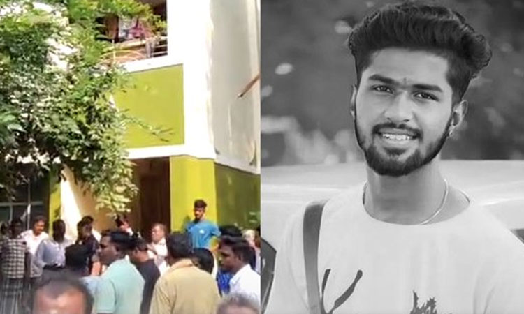 திருச்சி காவலர் குடியிருப்பில் இளைஞர் ஓட ஓட வெட்டிக்கொலை