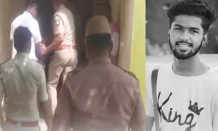 திருச்சி காவலர் குடியிருப்பு வளாகத்தில் இளைஞர் கொலை; 5 பேர் கைது திருச்சி காவலர் குடியிருப்பு வளாகத்தில் இளைஞர் கொலை; 5 பேர் கைது