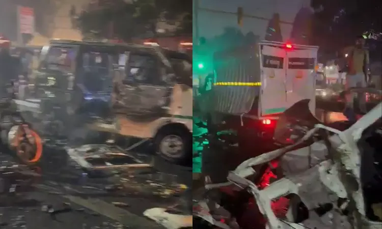 டெல்லி கார் வெடிப்பு சம்பவம்: ராகுல் காந்தி, மம்தா பானர்ஜி இரங்கல்