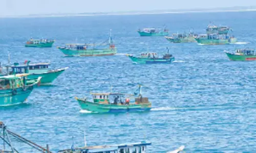 தமிழக மீனவர்கள் 14 பேரை கைது செய்தது இலங்கை கடற்படை