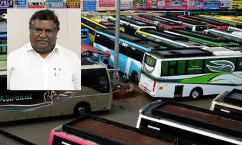 ஆம்னி பஸ் உரிமையாளர்கள் சங்கத்தினருடன் அமைச்சர் சிவசங்கர் இன்று பேச்சுவார்த்தை