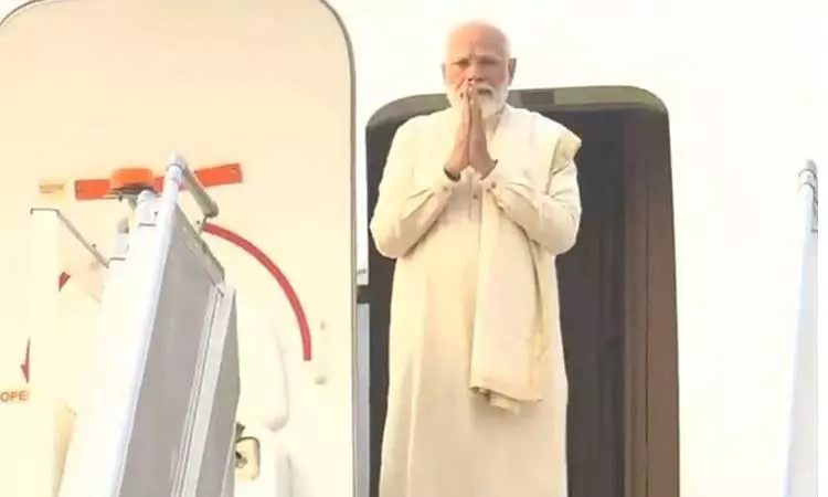 2 நாள் பயணமாக பூடான் புறப்பட்டார் பிரதமர் மோடி