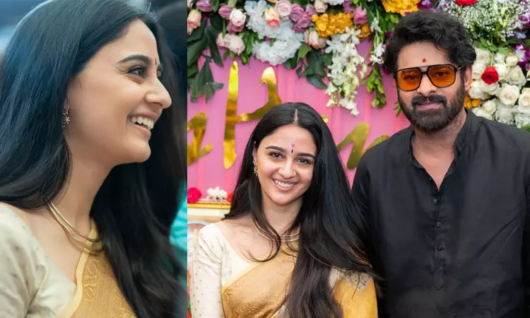 Fauzi heroine thanks Prabhas