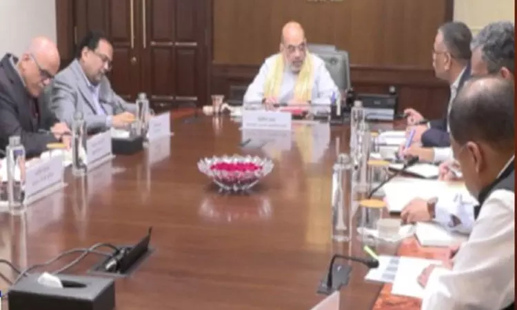 டெல்லி கார் வெடிப்பு - அமித்ஷா ஆலோசனை டெல்லி கார் வெடிப்பு - அமித்ஷா ஆலோசனை