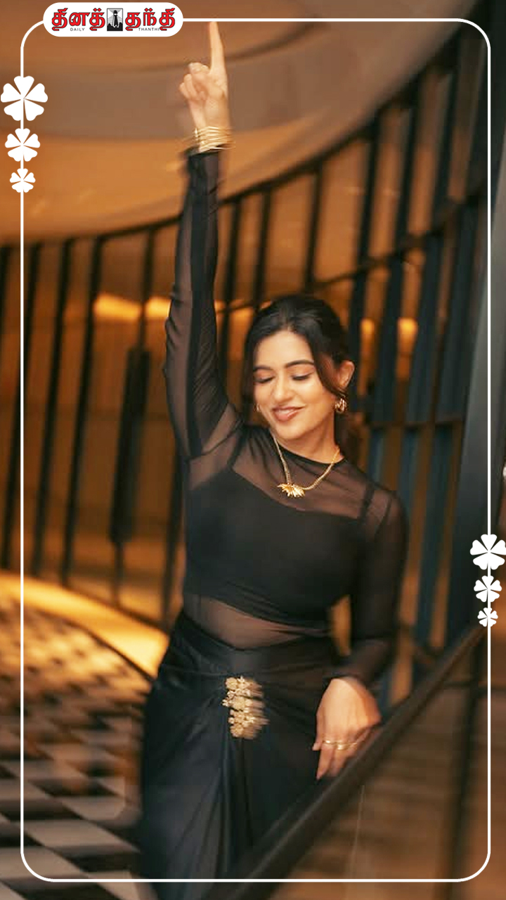 நடிகை அஞ்சு குரியனின் லேட்டஸ்ட் கிளிக்ஸ்..!