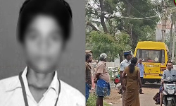 பேருந்தின் படியில் பயணித்த மாணவர் உயிரிழப்பு