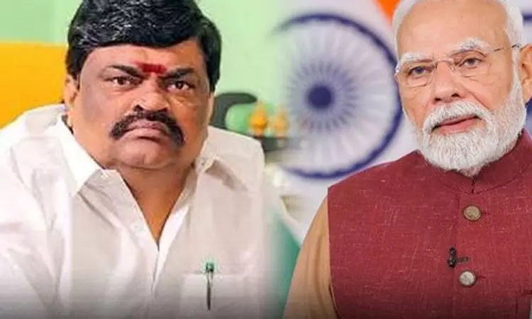 மோடி எங்கள் டாடி... என மீண்டும் கூறிய ராஜேந்திர பாலாஜி