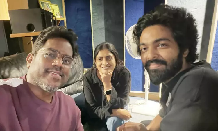 Yuvan Shankar Raja sings for Parasakthi