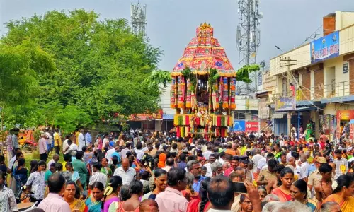 கோவில்பட்டி செண்பகவல்லி அம்மன் கோவிலில் ஐப்பசி திருக்கல்யாண தேரோட்டம்