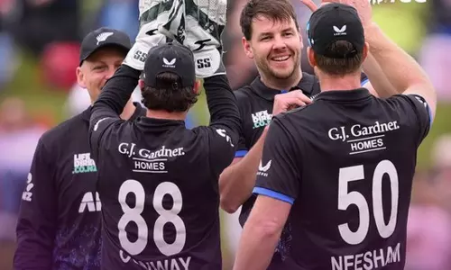 கடைசி டி20: வெஸ்ட் இண்டீசை வீழ்த்தி தொடரை கைப்பற்றிய நியூசிலாந்து கடைசி டி20: வெஸ்ட் இண்டீசை வீழ்த்தி தொடரை கைப்பற்றிய நியூசிலாந்து