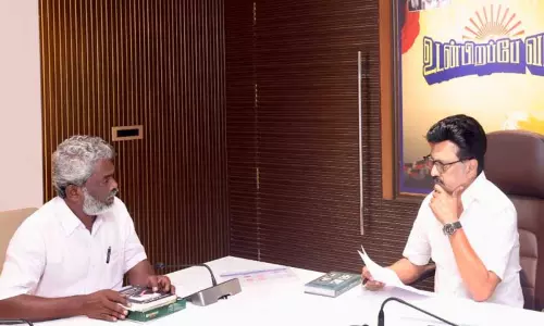 மகளிர் உரிமைத் தொகை பெற உதவுங்கள்: திமுக நிர்வாகிகளுக்கு மு.க.ஸ்டாலின் அறிவுறுத்தல் மகளிர் உரிமைத் தொகை பெற உதவுங்கள்: திமுக நிர்வாகிகளுக்கு மு.க.ஸ்டாலின் அறிவுறுத்தல்