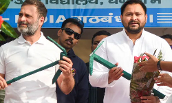 பீகாரில் காங்கிரஸ் கடும் பின்னடைவு