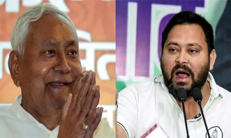 பீகார் சட்டசபை தேர்தல் முடிவுகள்: வாக்கு எண்ணிக்கை... ... பீகாரில் மீண்டும் ஆட்சி அமைக்கும் என்.டி.ஏ. கூட்டணி: தனிப்பெரும் கட்சியாக உருவெடுத்த பாஜக பீகார் சட்டசபை தேர்தல் முடிவுகள்: வாக்கு எண்ணிக்கை... ... பீகாரில் மீண்டும் ஆட்சி அமைக்கும் என்.டி.ஏ. கூட்டணி: தனிப்பெரும் கட்சியாக உருவெடுத்த பாஜக