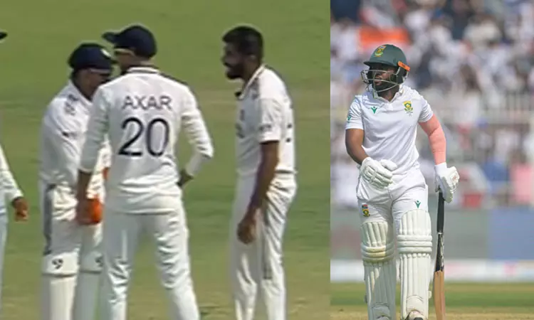 எல்.பி.டபிள்யூ அப்பீல்.. பவுமாவின் உயரம் குறித்து பும்ரா  பண்ட் இடையே நடந்த உரையாடல்.. வைரல்