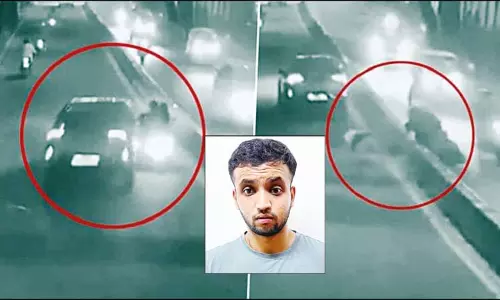 ஸ்கூட்டர் மீது காரை ஏற்றி தம்பதியை கொல்ல முயன்ற கம்ப்யூட்டர் என்ஜினீயர் கைது