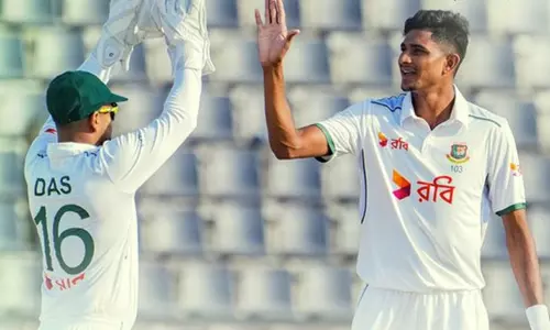 முதல் டெஸ்ட்: அயர்லாந்தை வீழ்த்தி இன்னிங்ஸ் வெற்றி பெற்ற வங்காளதேசம்