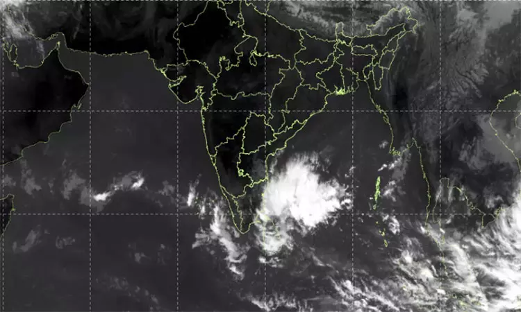 உருவானது காற்றழுத்த தாழ்வு பகுதி