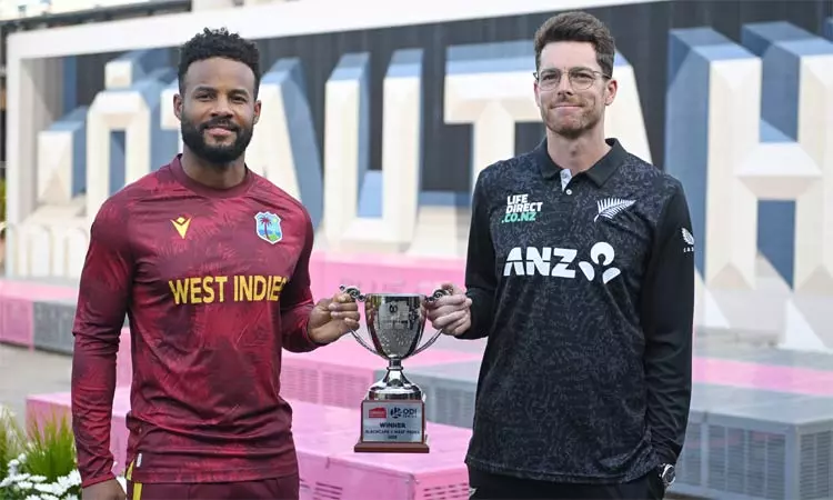 முதல் ஒருநாள் போட்டி: நியூசிலாந்து - வெஸ்ட் இண்டீஸ் இன்று மோதல்