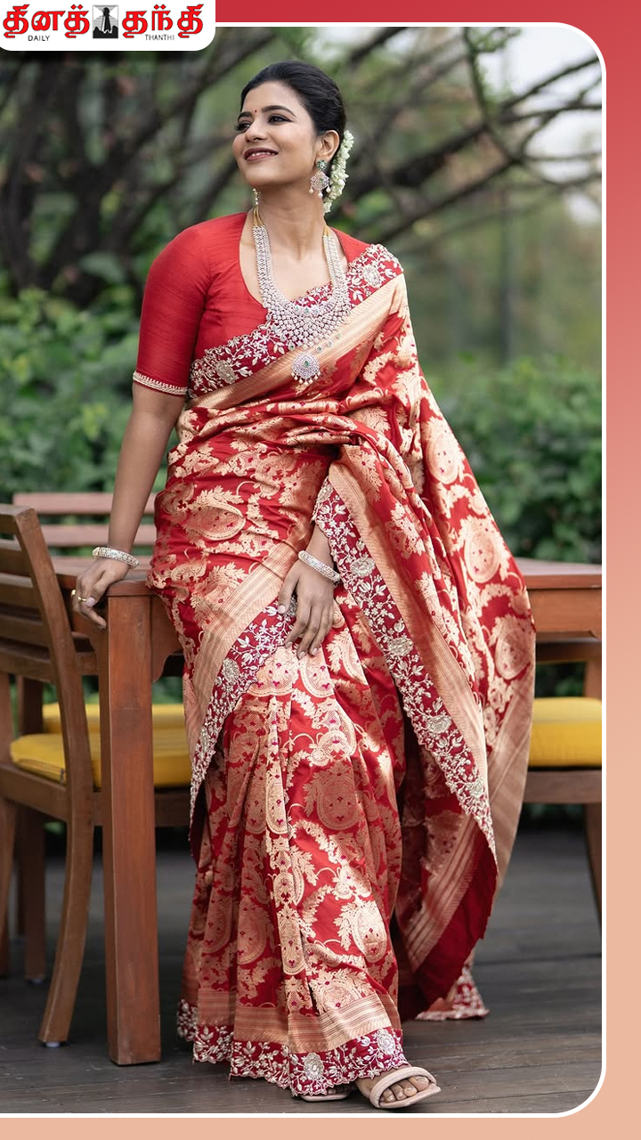 நடிகை ஐஸ்வர்யா ராஜேஷின் லேட்டஸ்ட் கிளிக்ஸ்!