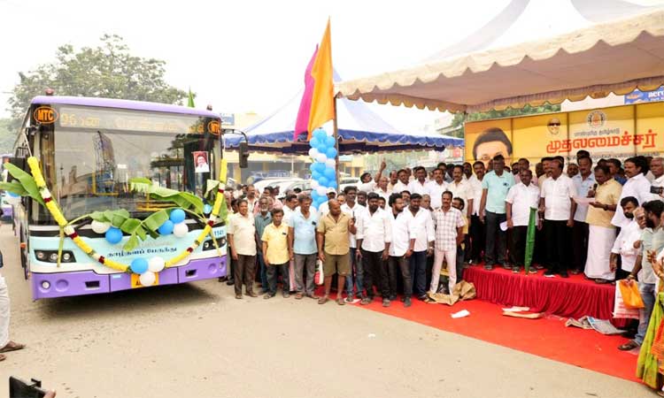சென்னையில் ‘96’ என்ற புதிய அரசு பஸ் வழித்தடம் தொடக்கம்