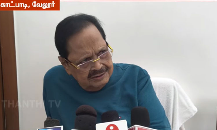 ‘தமிழகத்தின் ஒப்புதல் இல்லாமல் மேகதாதுவில் அணை கட்ட முடியாது’ - அமைச்சர் துரைமுருகன்