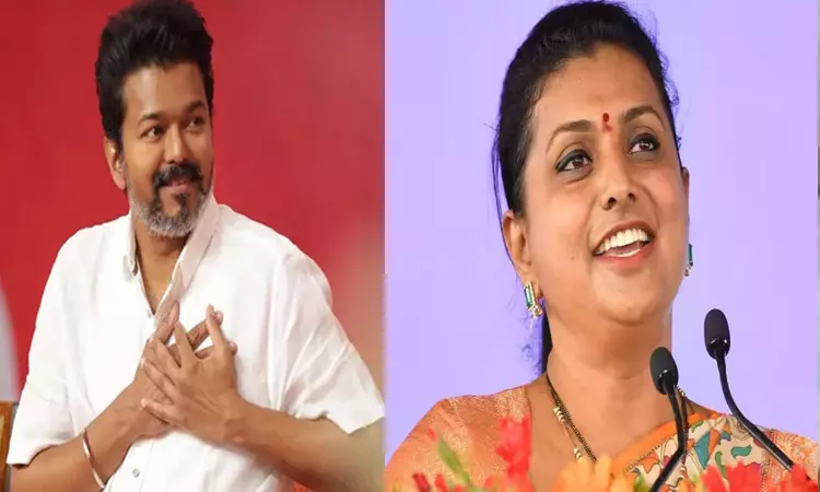 அரசியலுக்கு வந்தவுடன் முதல்வர் ஆவது சினிமாவில்தான் முடியும் - நடிகை ரோஜா அரசியலுக்கு வந்தவுடன் முதல்வர் ஆவது சினிமாவில்தான் முடியும் - நடிகை ரோஜா