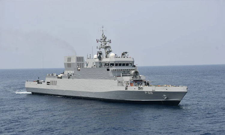 நீர்மூழ்கி கப்பலை தாக்கி அழிக்கும் கப்பல் 24-ந்தேதி நாட்டுக்கு அர்ப்பணிப்பு