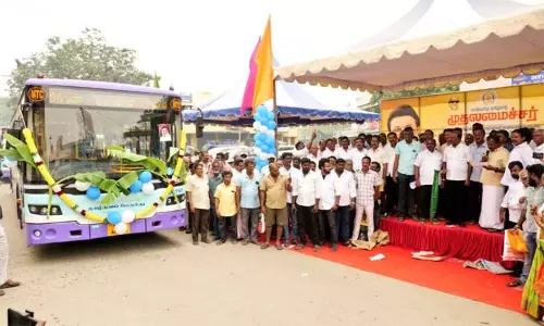 சென்னையில் ‘96’ என்ற புதிய அரசு பஸ் வழித்தடம் தொடக்கம் சென்னையில் ‘96’ என்ற புதிய அரசு பஸ் வழித்தடம் தொடக்கம்