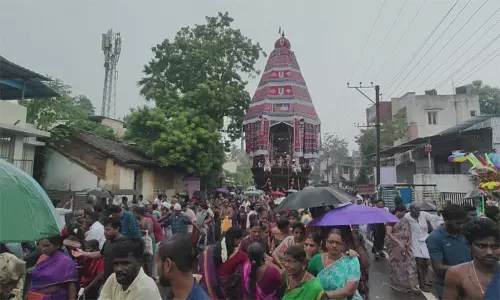 மயிலாடுதுறை காவிரி துலா உற்சவம்..  பரிமள ரெங்கநாதர் கோவிலில் தேரோட்டம்