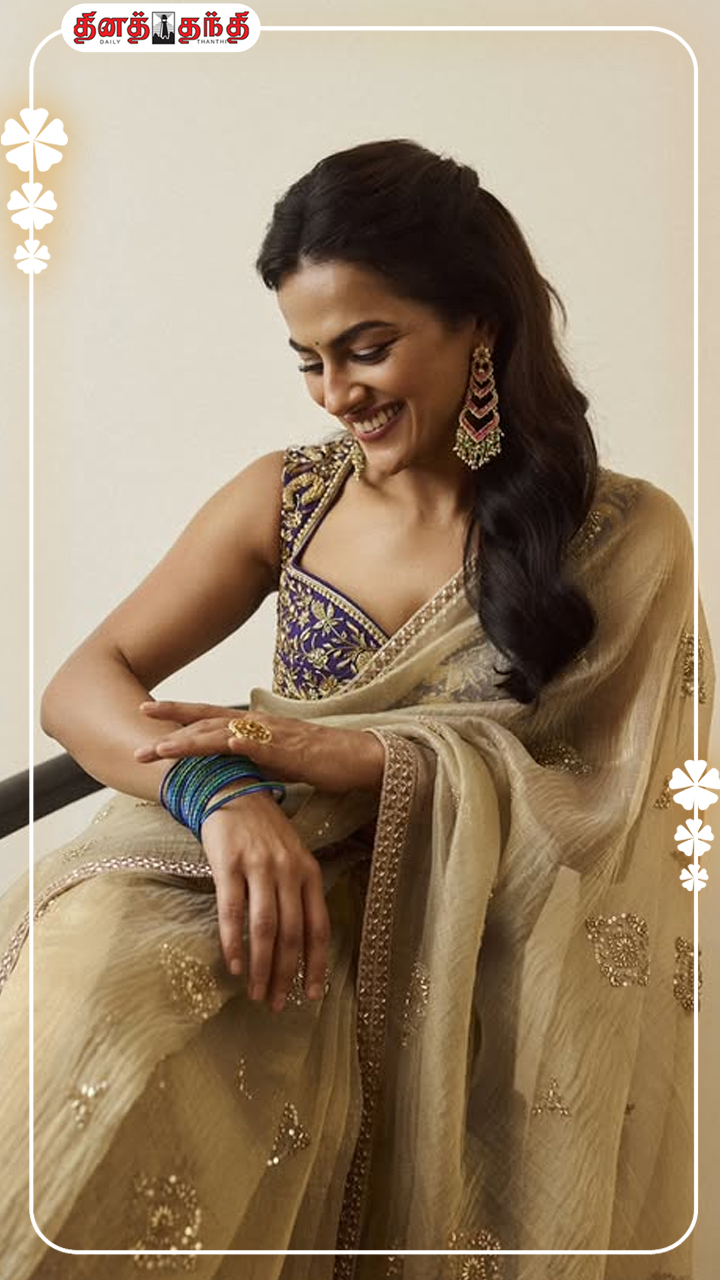 நடிகை ஷ்ரத்தா ஸ்ரீநாத்தின் லேட்டஸ்ட் கிளிக்ஸ்..!