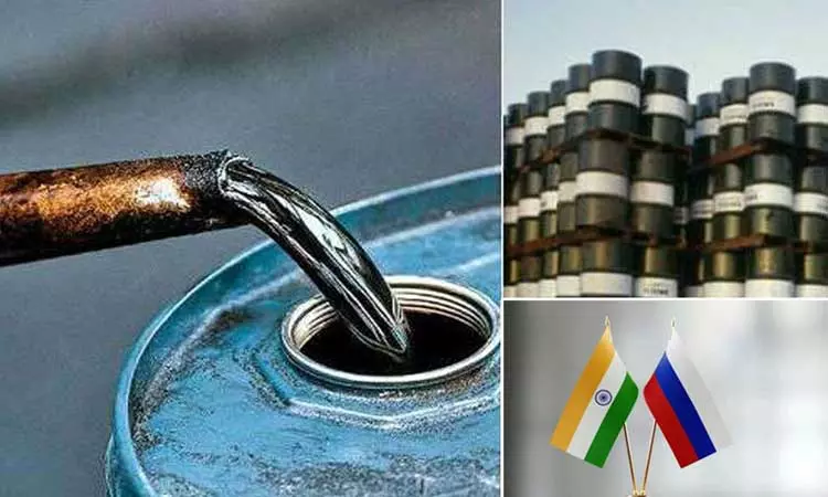 ரஷியாவிடம் ரூ.25,500 கோடிக்கு கச்சா எண்ணெய் வாங்கிய இந்தியா