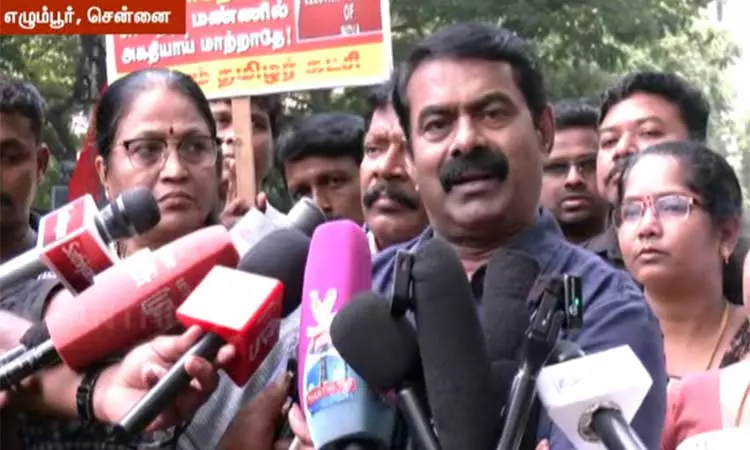 ‘ஆட்சியாளர்கள் தங்கள் வாக்காளர்களை தேர்வு செய்வதுதான் எஸ்.ஐ.ஆர். பணி’ - சீமான் விமர்சனம்