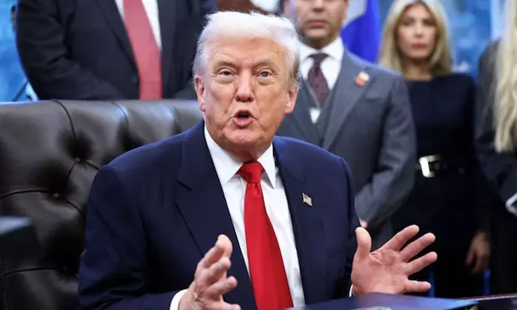 ரஷியாவுடன் வர்த்தகம் செய்யும் எந்த நாடும் கடுமையாக தண்டிக்கப்படும்  டிரம்ப் மிரட்டல்