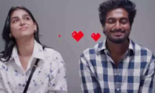 A promo video from Abishan & AnaswaraRajan film