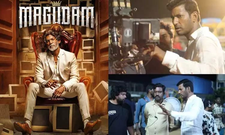 மகுடம் படத்தின் மேக்கிங் வீடியோவை வெளியிட்ட விஷால்