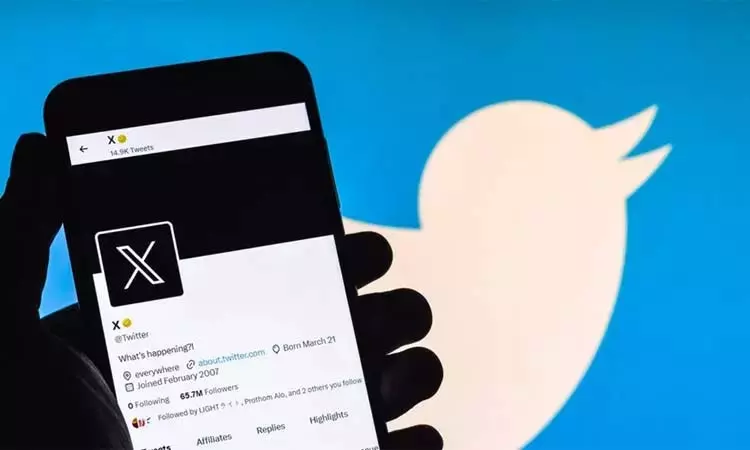 திடீரென முடங்கிய எக்ஸ் வலைதளம்; பயனாளர்கள் அவதி